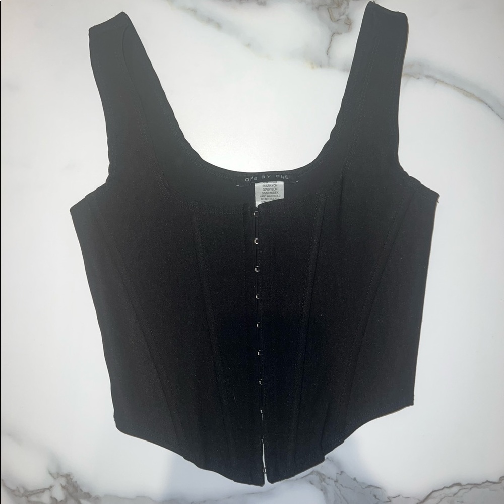 Really cool corset top!! Sexy plus conservative at the same time don’t miss out!
